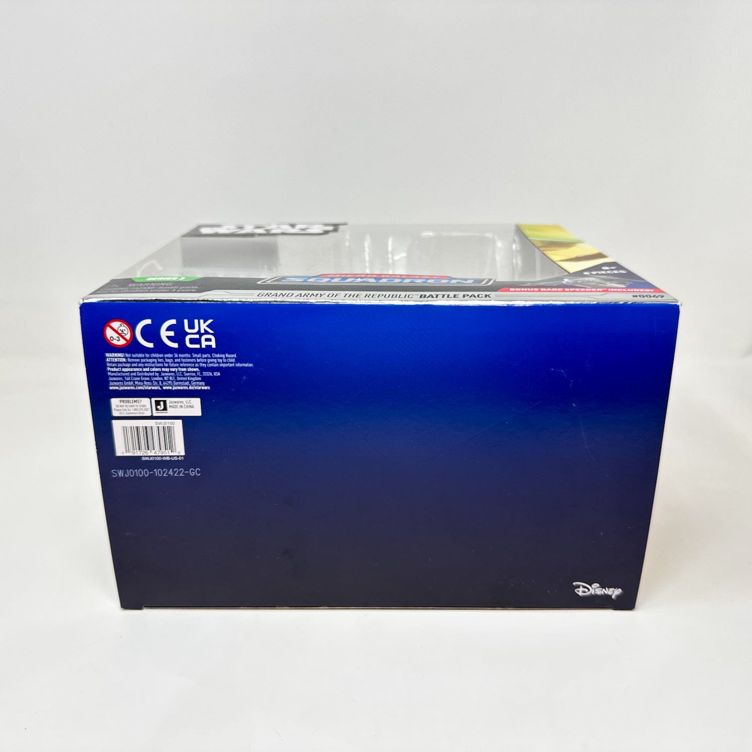 Vintage Jazwares Star Wars Modern Ships Grand Army of the Republic Battle Pack (LAAT) Coruscant Guard #0069 - Micro Galaxy Squadron (2023)