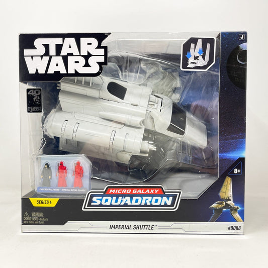 Vintage Jazwares Star Wars Modern Ships Imperial Shuttle #0088 - Micro Galaxy Squadron (2023)