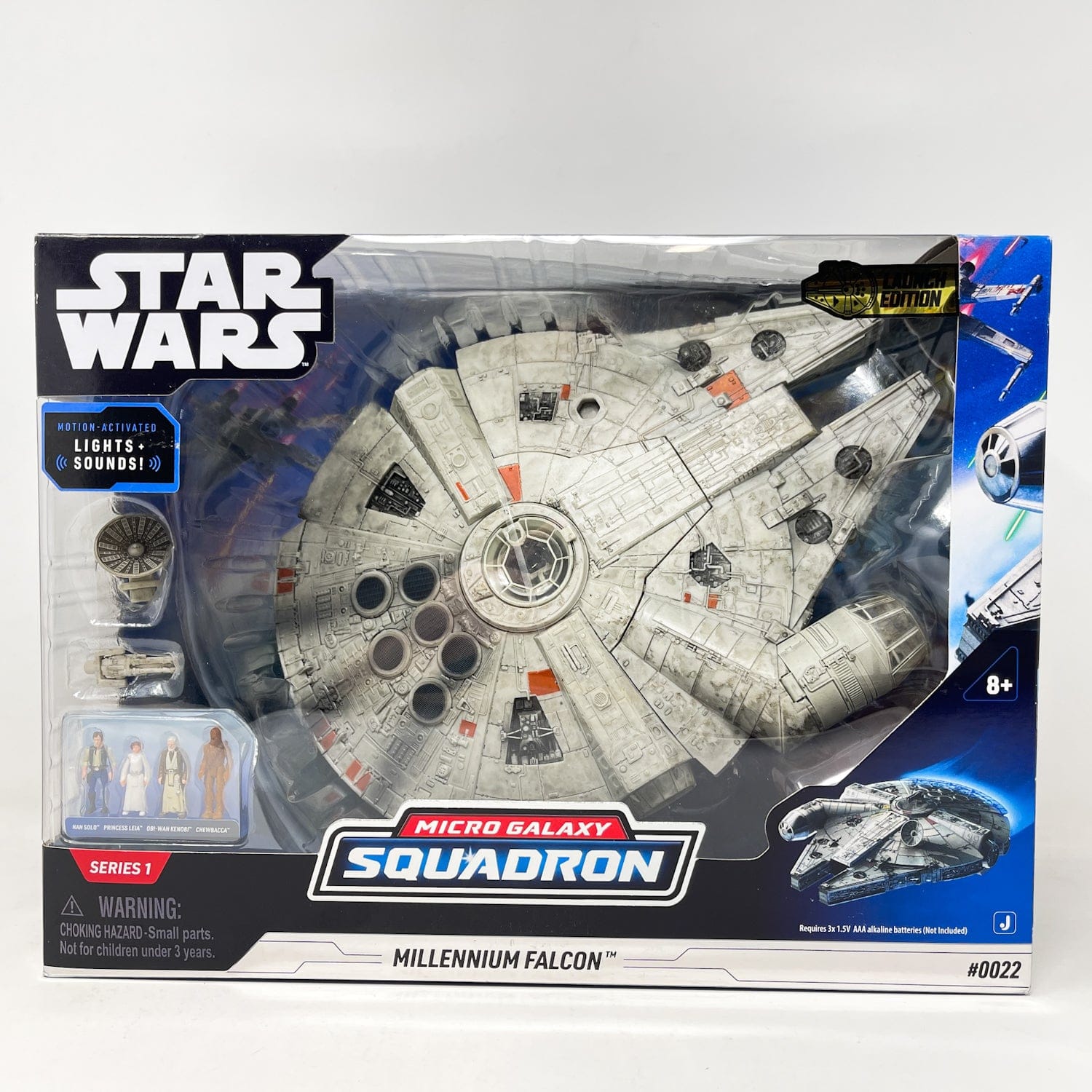 Vintage Jazwares Star Wars Modern Ships Millennium Falcon #0022 - Micro Galaxy Squadron (2022)