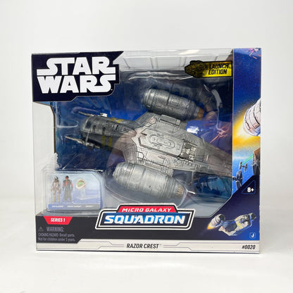 Vintage Jazwares Star Wars Modern Ships Razor Crest #0020 - Micro Galaxy Squadron (2022)