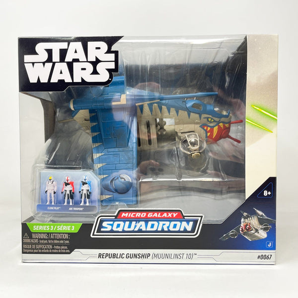 Squadron Republic Gunship (Muunilinst-10)#0067 - Star Wars Micro