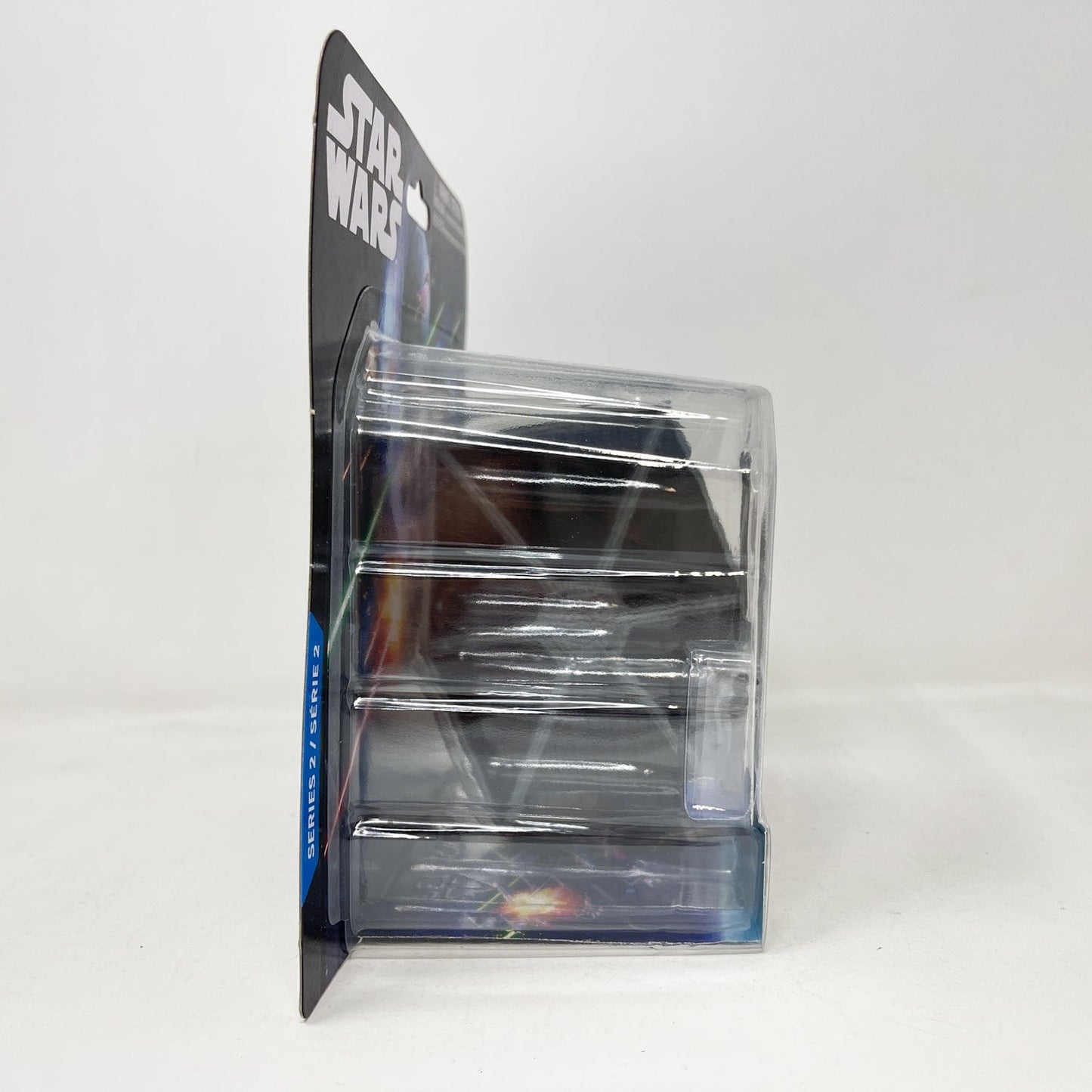 Vintage Jazwares Star Wars Modern Ships Tie Fighter (Battle Damage) #0033 - Micro Galaxy Squadron (2022)