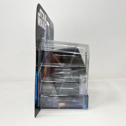 Vintage Jazwares Star Wars Modern Ships Tie Fighter (Battle Damage) #0033 - Micro Galaxy Squadron (2022)