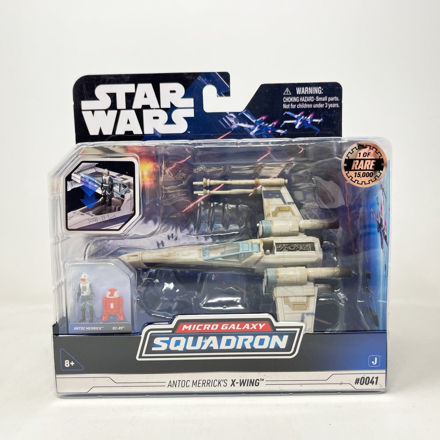 Vintage Jazwares Star Wars Modern Ships X-Wing (Antoc Merrick) #0041 - Micro Galaxy Squadron (2022)