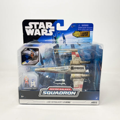 Vintage Jazwares Star Wars Modern Ships X-Wing (Luke Skywalker) #0015 - Micro Galaxy Squadron (2022)