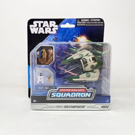 Vintage Jazwares Star Wars Modern Ships Yoda's Jedi Starfighter #0032  - Micro Galaxy Squadron (2022)