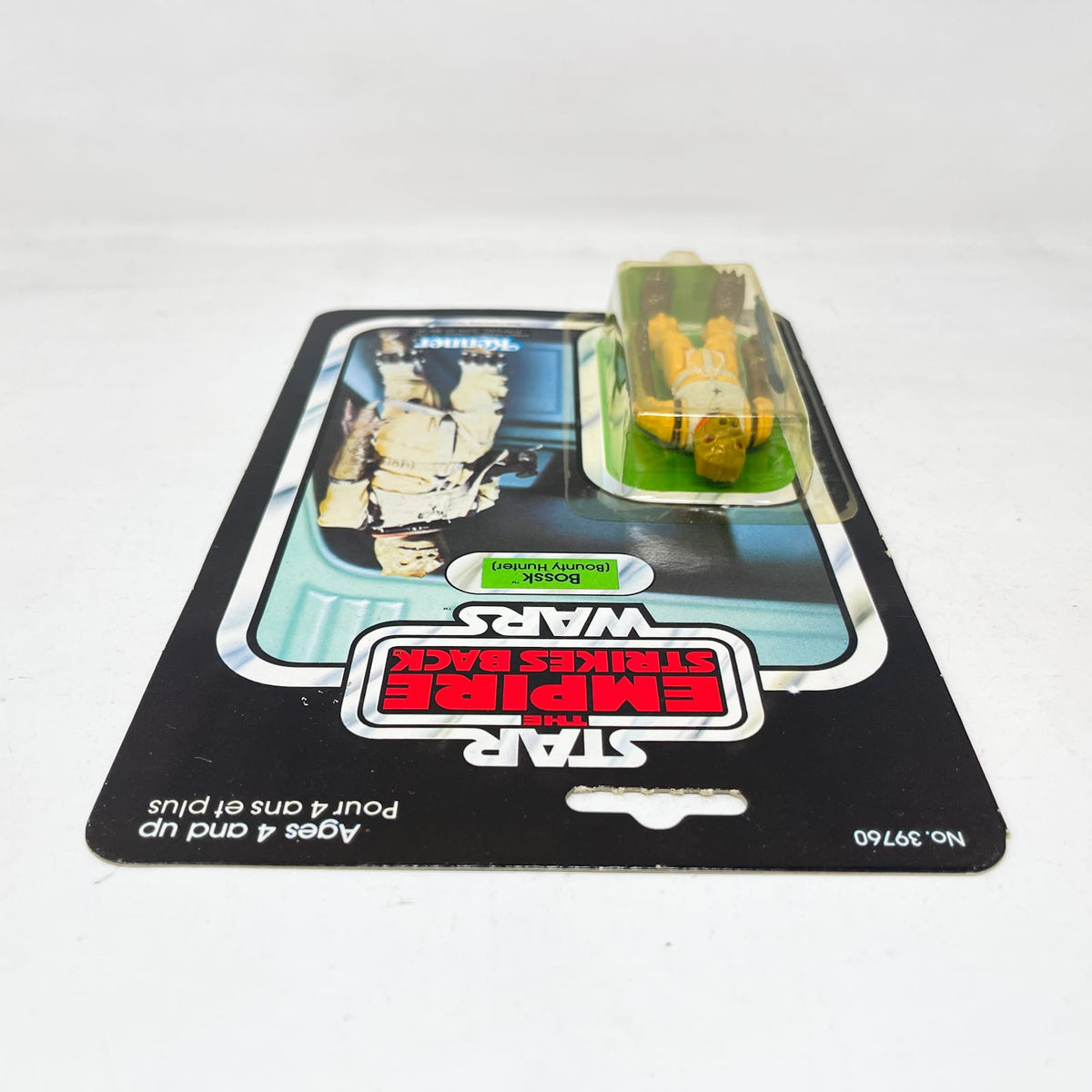 Vintage Kenner Star Wars Bossk ESB 41-back Canadian  - Mint on Card