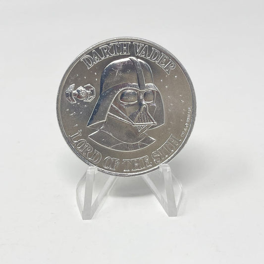 Vintage Kenner Star Wars Coin Darth Vader POTF Coin