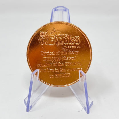 Vintage Kenner Star Wars Coin EWOKS Dulok Scout Coin