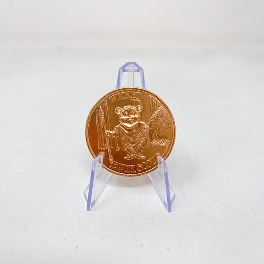 Vintage Kenner Star Wars Coin EWOKS Wicket Coin