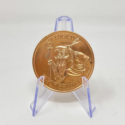 Vintage Kenner Star Wars Coin Logray EWOKS Coin