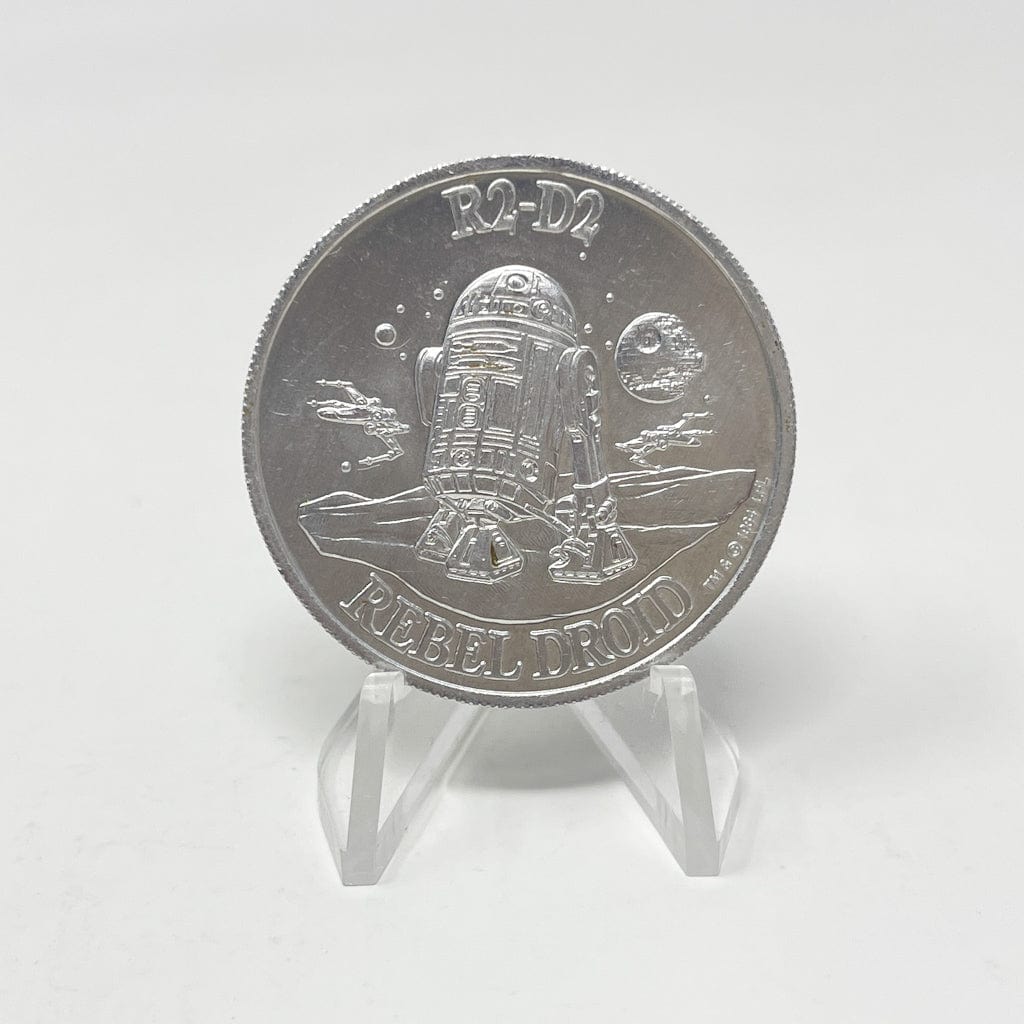SF・ファンタジー・ホラー POTF R2-D2 coin 92back unpunched R2-D2 POTF Coin Vintage Star Wars Power of the Force For Sale