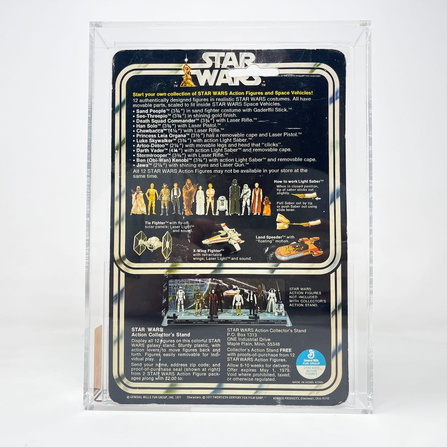 Vintage Kenner Star Wars Jawa 12C-back  - AFA 70 Mint on Card - Vintage Kenner (1978)