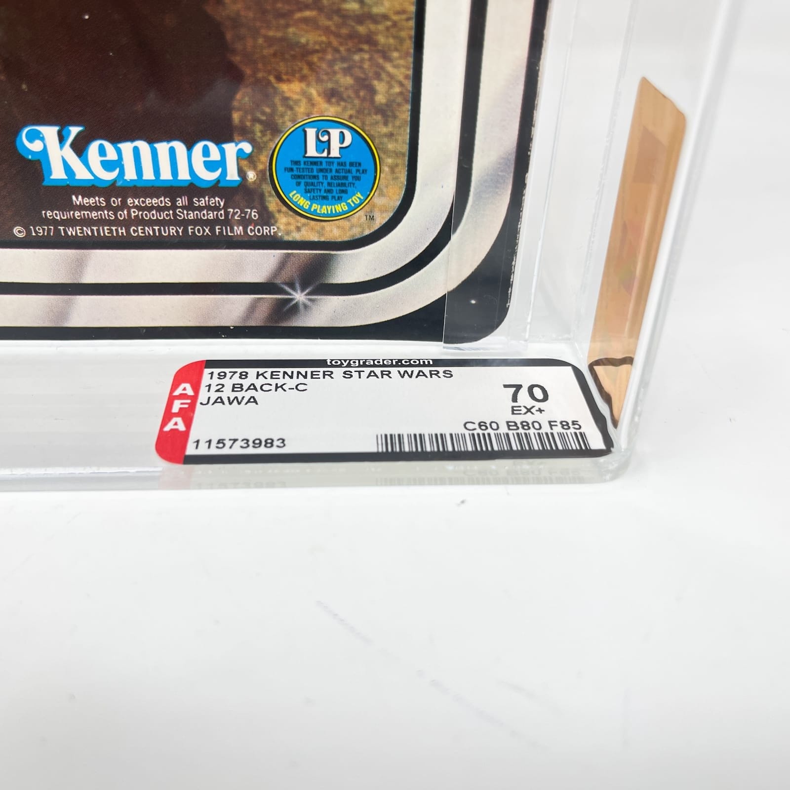 Vintage Kenner Star Wars Jawa 12C-back  - AFA 70 Mint on Card - Vintage Kenner (1978)