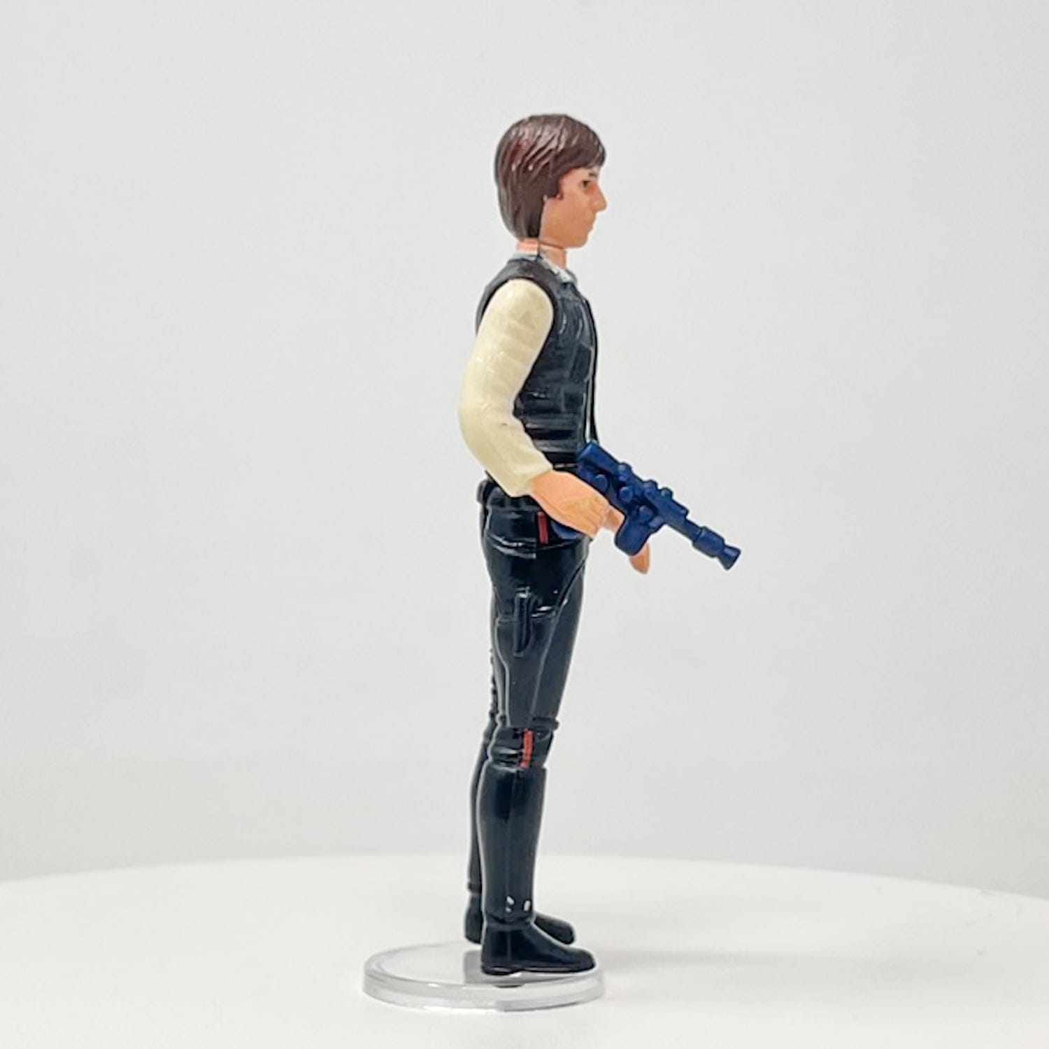 1995 Star Wars Han Solo フィギュア Han Solo (Big Head) Loose Complete Vintage Star Wars Action Figure