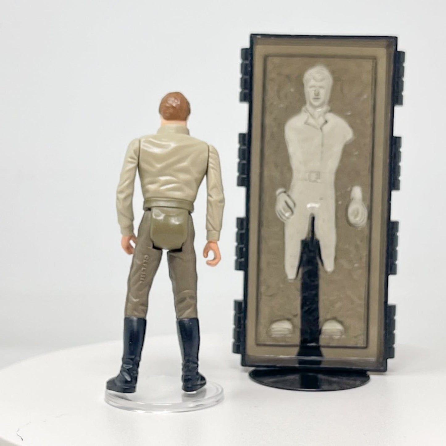 Vintage Kenner Star Wars LC Han Solo in Carbonite Loose Complete