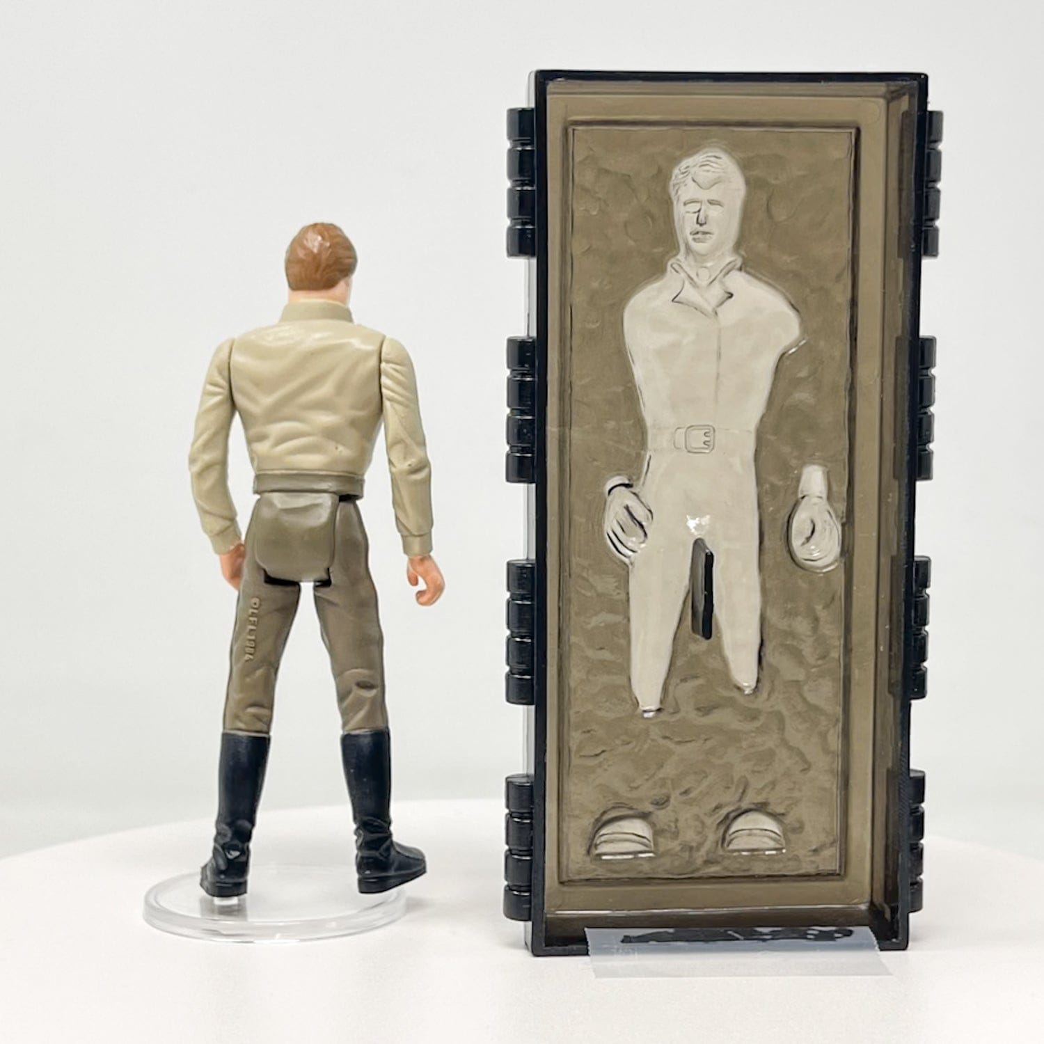 Star Wars The Power of the Force Han Solo in Carbonite Action Figure Star Wars The Power of the Force Han Solo in Carbonite Action Figure