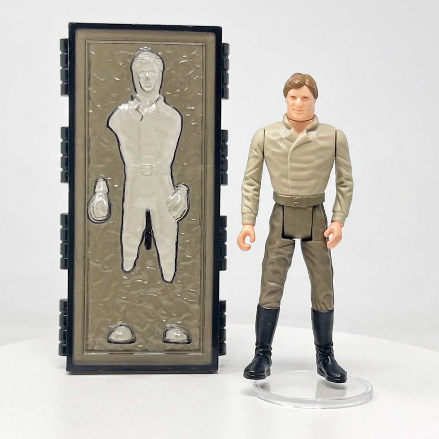 Vintage Kenner Star Wars LC Han Solo in Carbonite Loose Complete