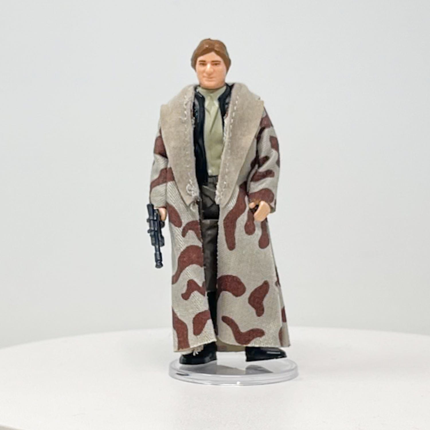 Han Solo Trenchcoat Loose Complete Vintage Star Wars Action Figure