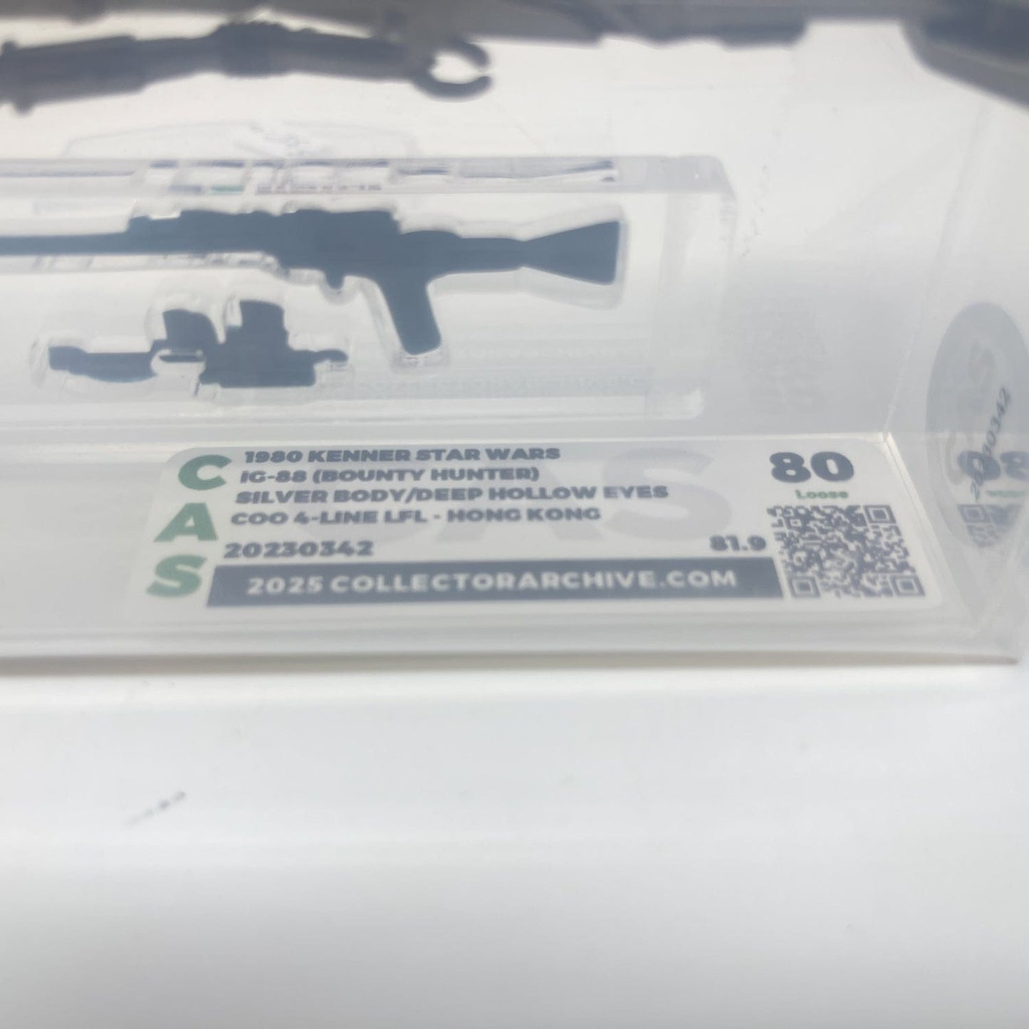 Vintage Kenner Star Wars LC IG-88 - Loose Graded CAS 80