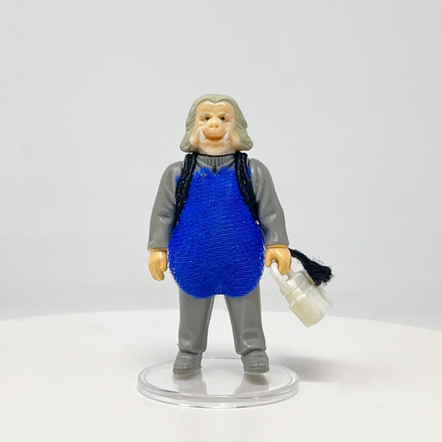 Vintage Kenner Star Wars LC Ugnaught (Blue and Purple Smock) Loose Complete