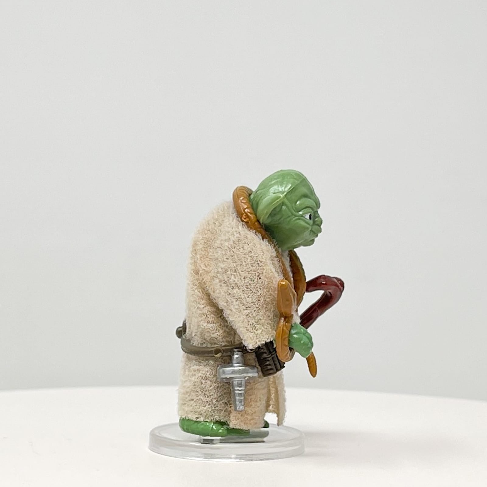 Vintage Kenner Star Wars LC Yoda with Brown Snake Loose Complete