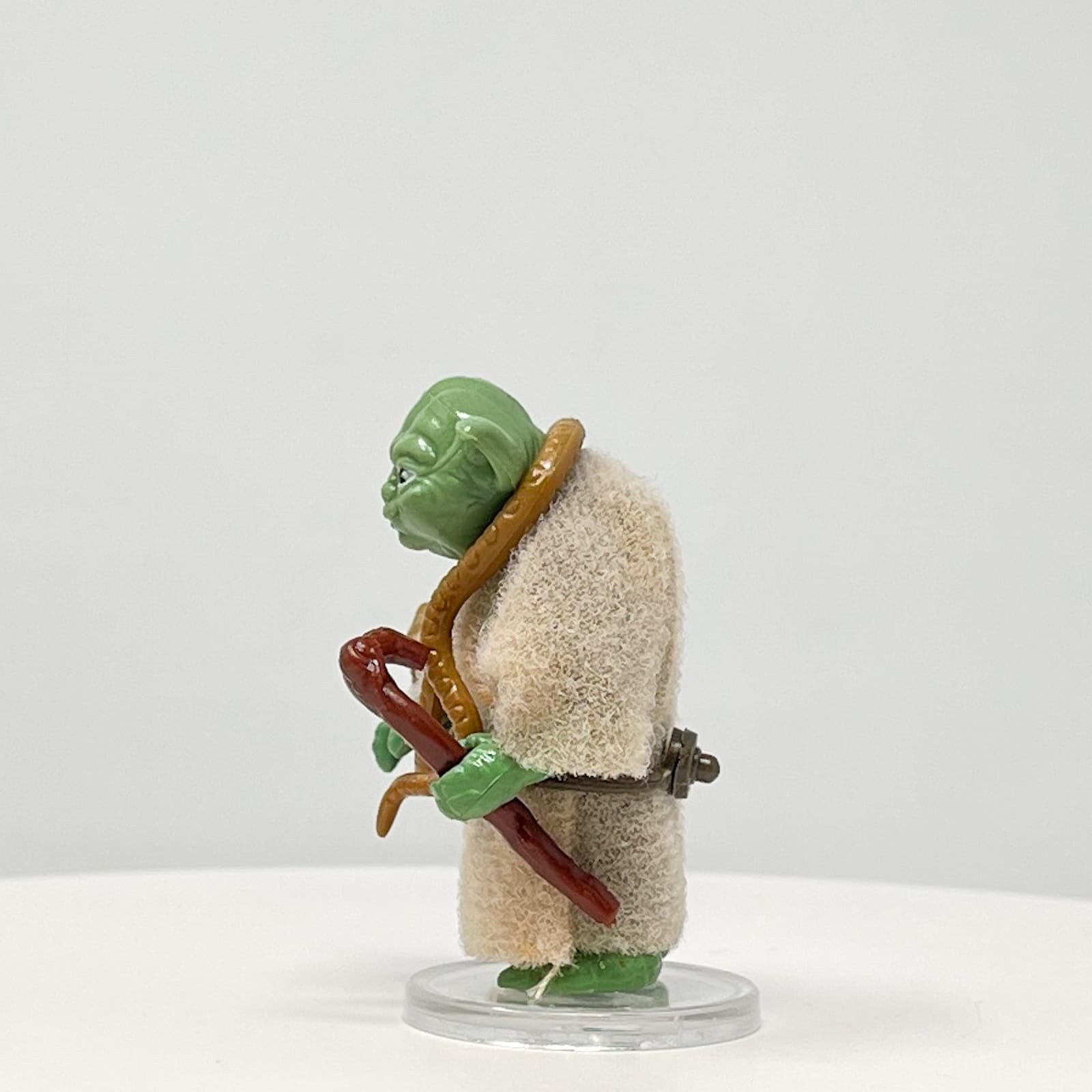 Vintage Kenner Star Wars LC Yoda with Brown Snake Loose Complete