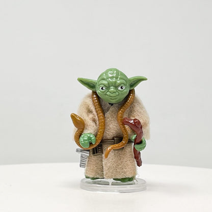 Vintage Kenner Star Wars LC Yoda with Brown Snake Loose Complete