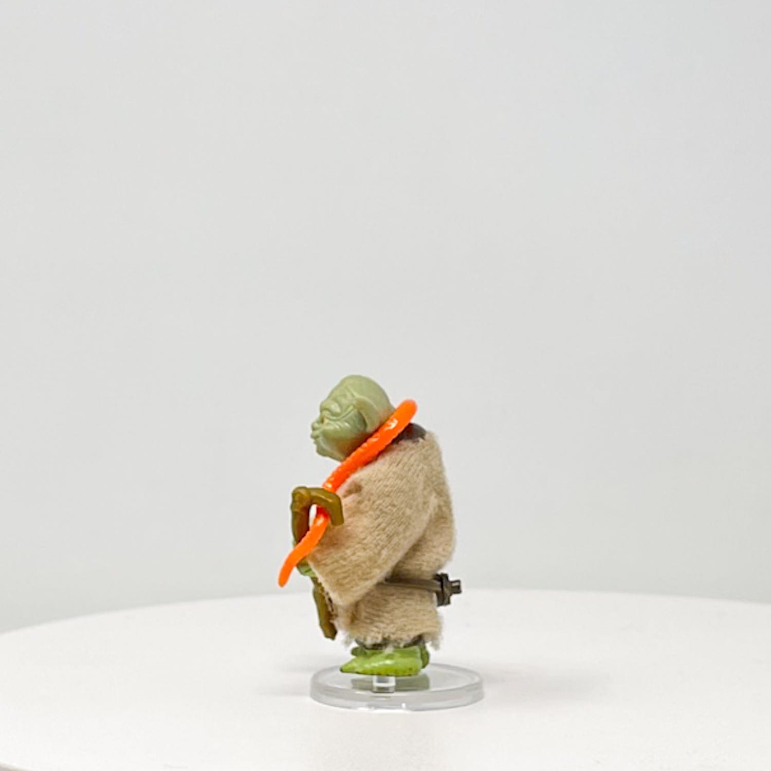 Vintage Kenner Star Wars LC Yoda with Orange Snake Loose Complete