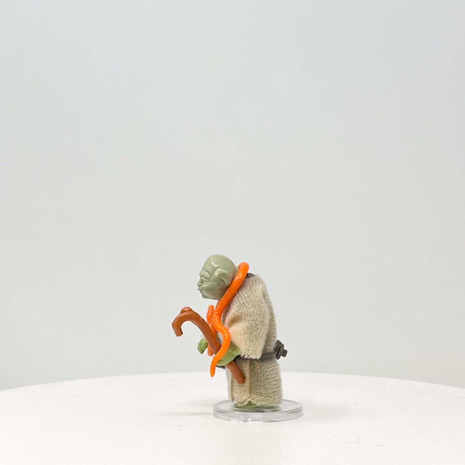 Vintage Kenner Star Wars LC Yoda with Orange Snake Loose Complete
