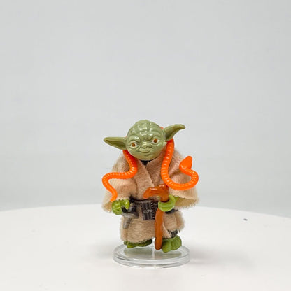 Vintage Kenner Star Wars LC Yoda with Orange Snake Loose Complete