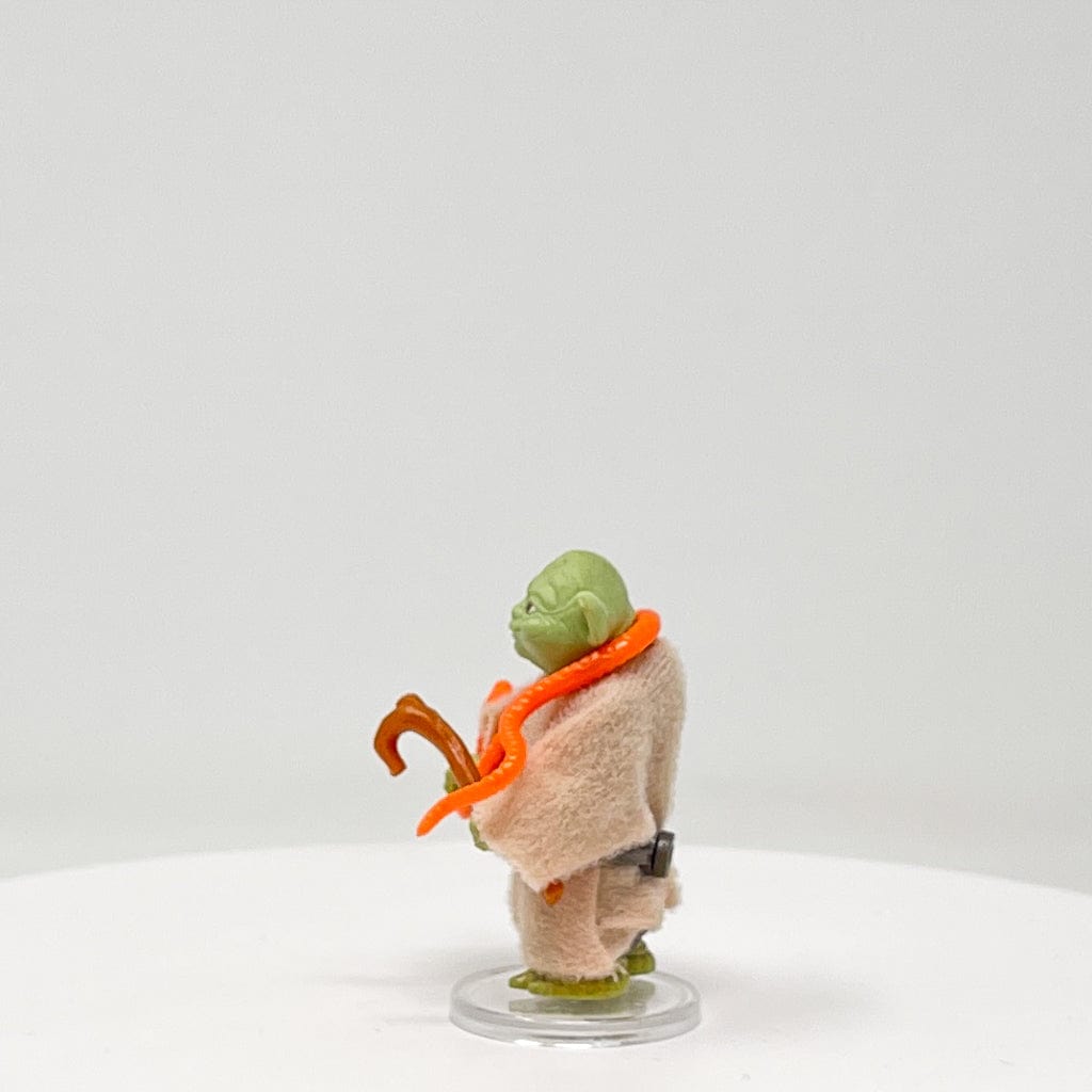 Vintage Kenner Star Wars LC Yoda with Orange Snake Loose Complete