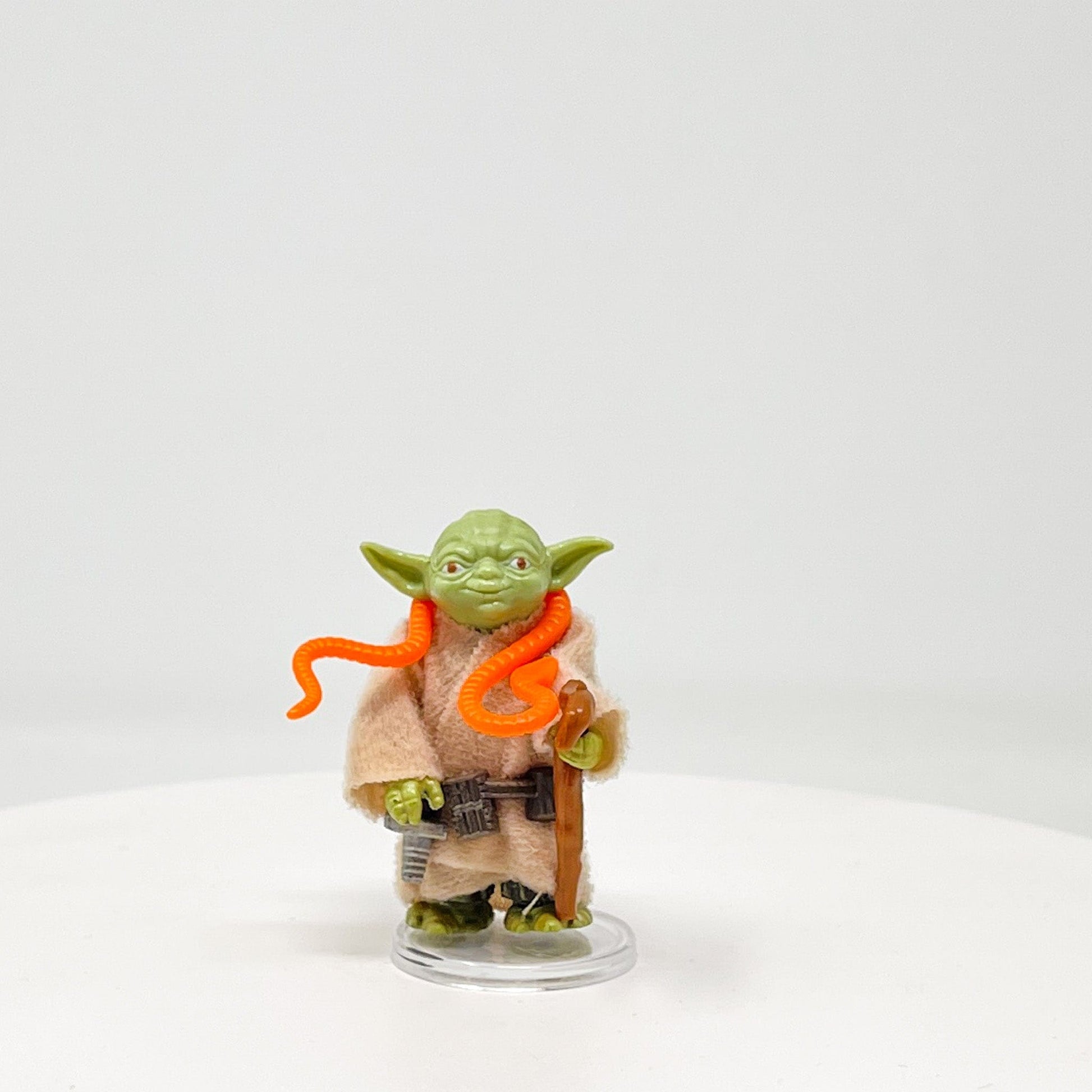 Vintage Kenner Star Wars LC Yoda with Orange Snake Loose Complete