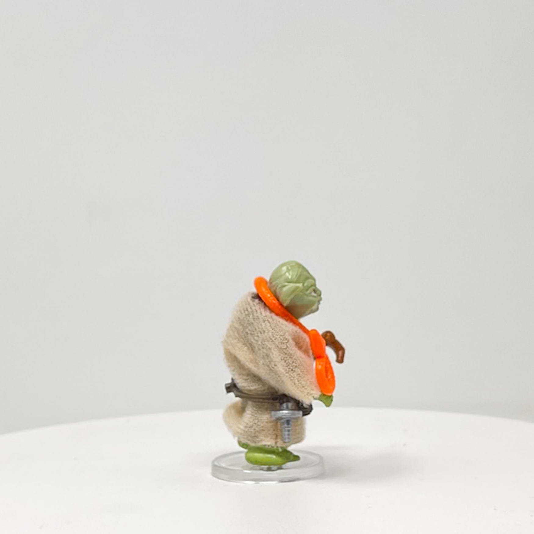 Vintage Kenner Star Wars LC Yoda with Orange Snake Loose Complete