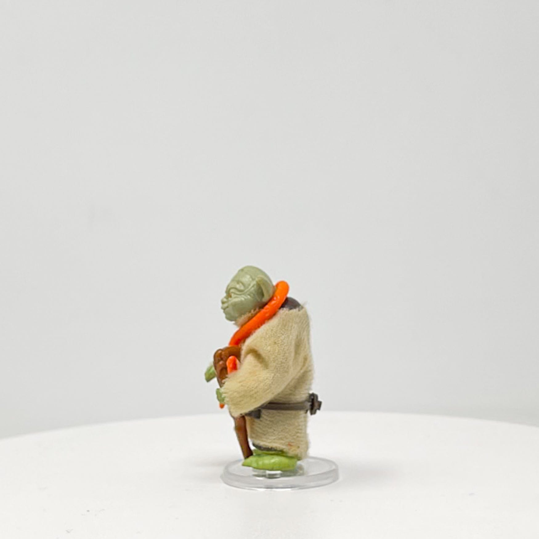 Vintage Kenner Star Wars LC Yoda with Orange Snake Loose Complete