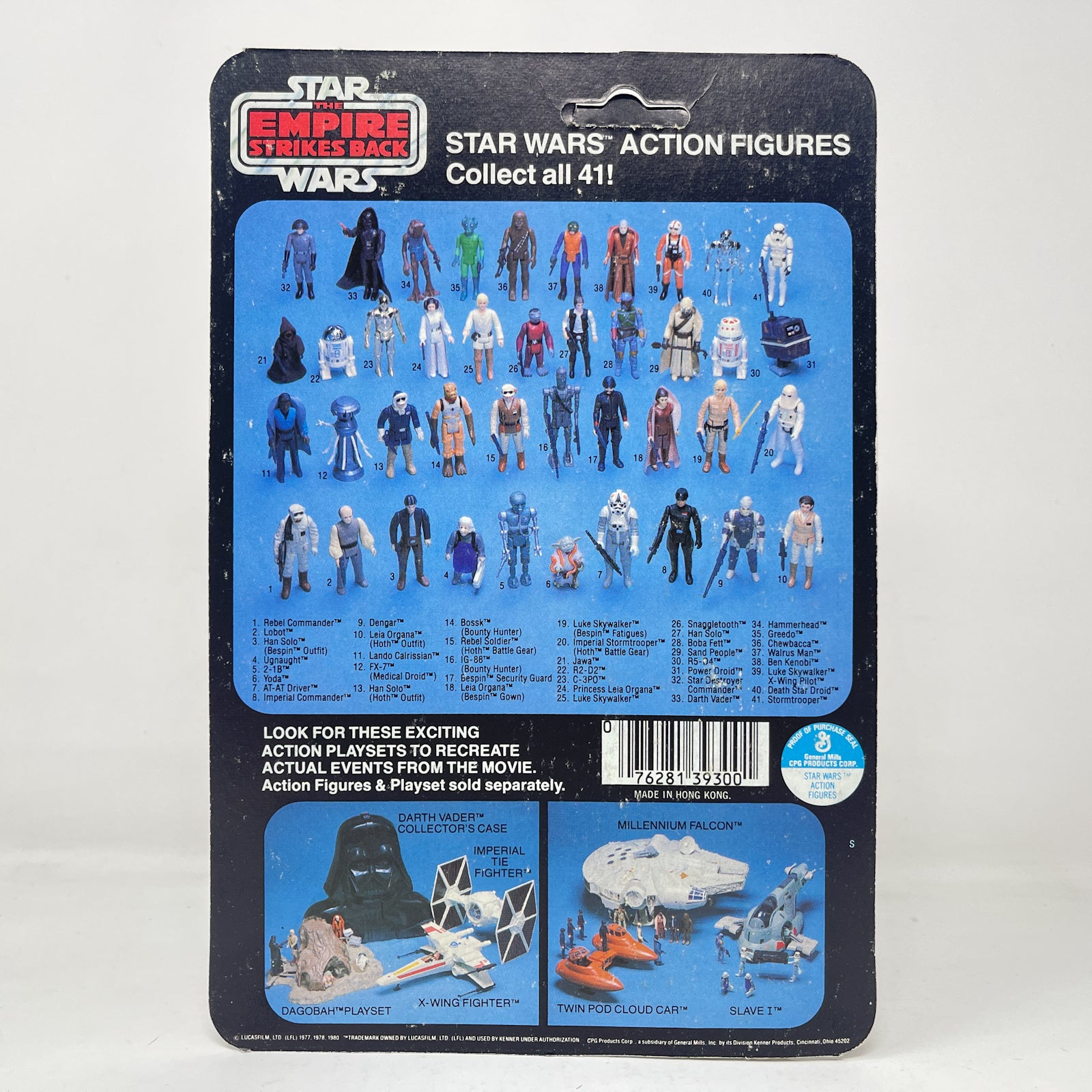 Vintage Kenner Star Wars MOC 2-1B ESB 41D - Mint on Card - Vintage Kenner (1980)