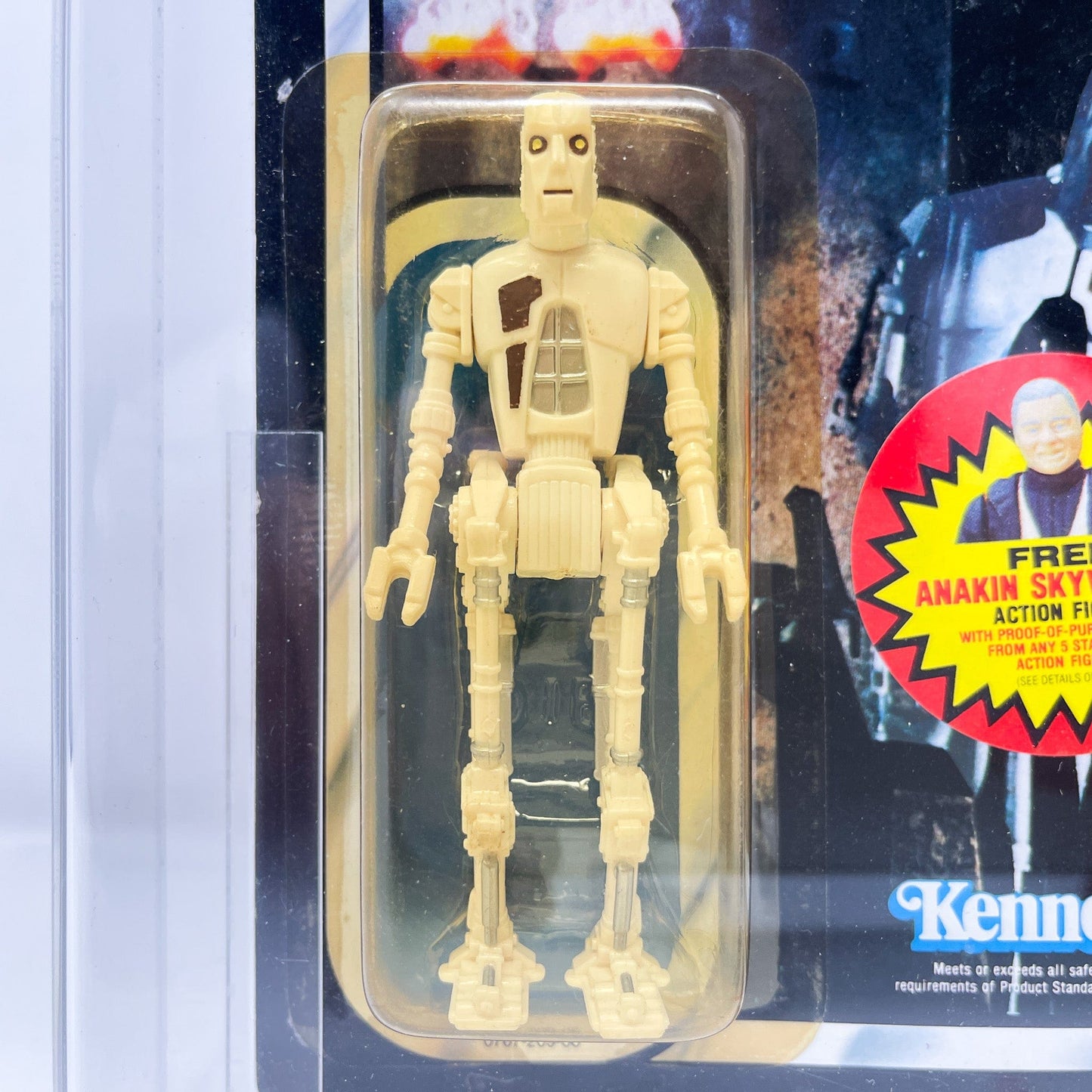 Vintage Kenner Star Wars MOC 8D8 ROTJ 79-B - Graded CAS 75Y - Mint on Card