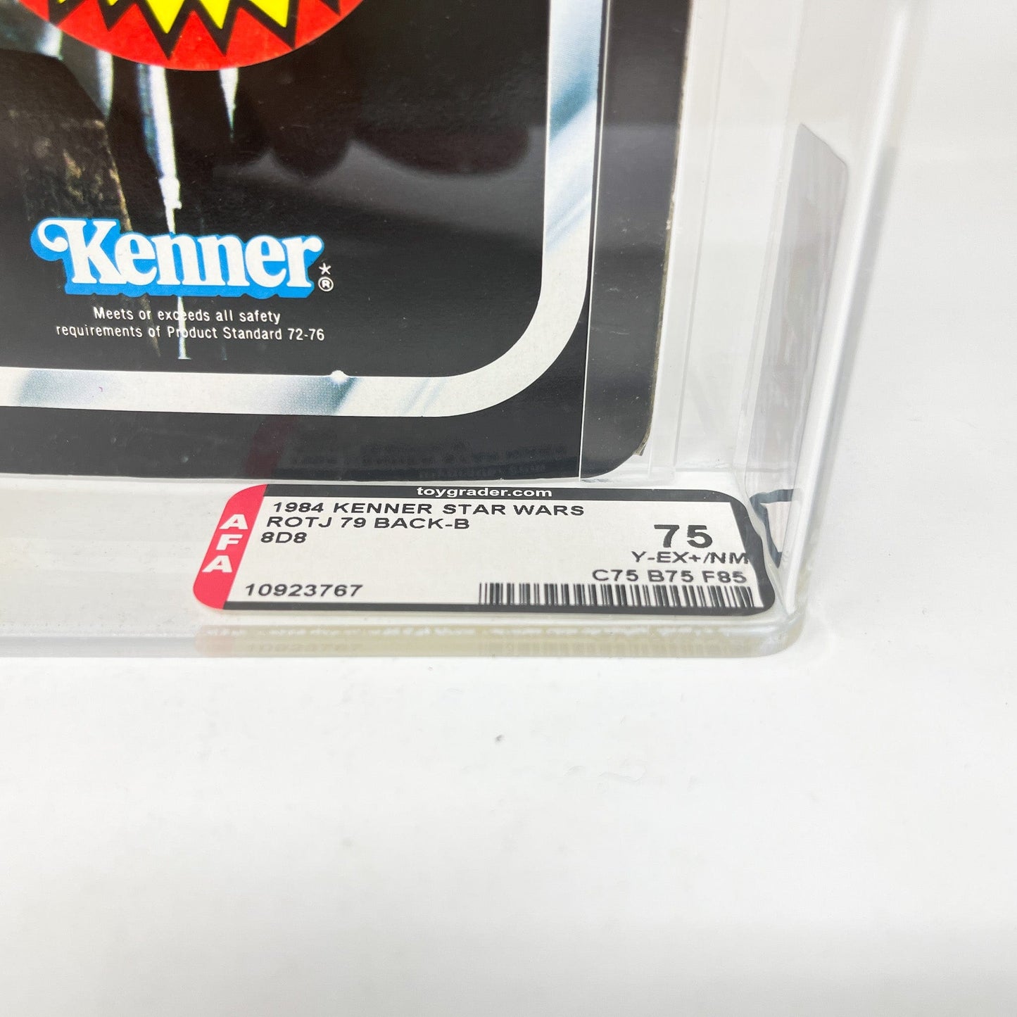 Vintage Kenner Star Wars MOC 8D8 ROTJ 79-B - Graded CAS 75Y - Mint on Card