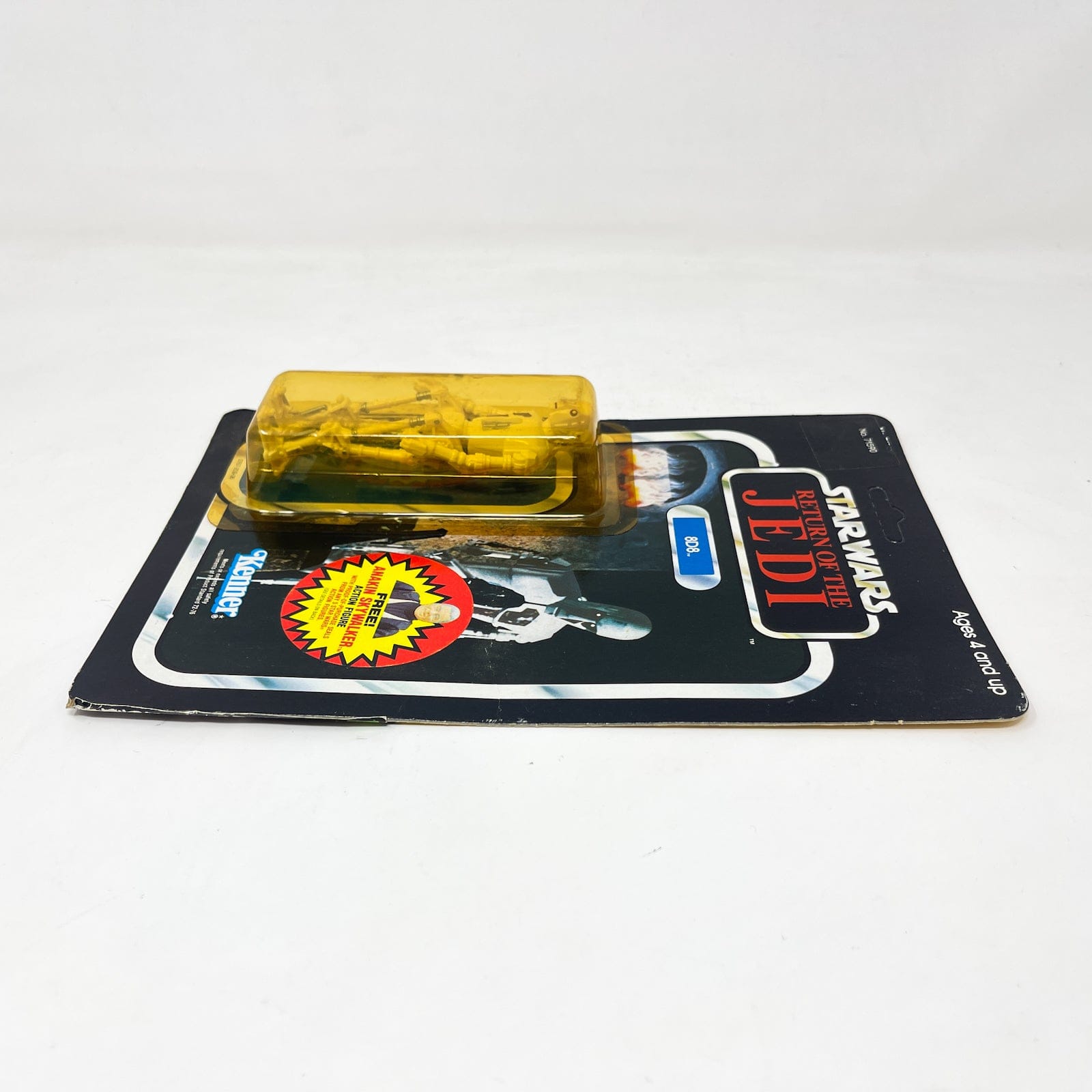 Vintage Kenner Star Wars MOC 8D8 ROTJ 79B-back  - Mint on Card