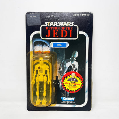 Vintage Kenner Star Wars MOC 8D8 ROTJ 79B-back  - Mint on Card