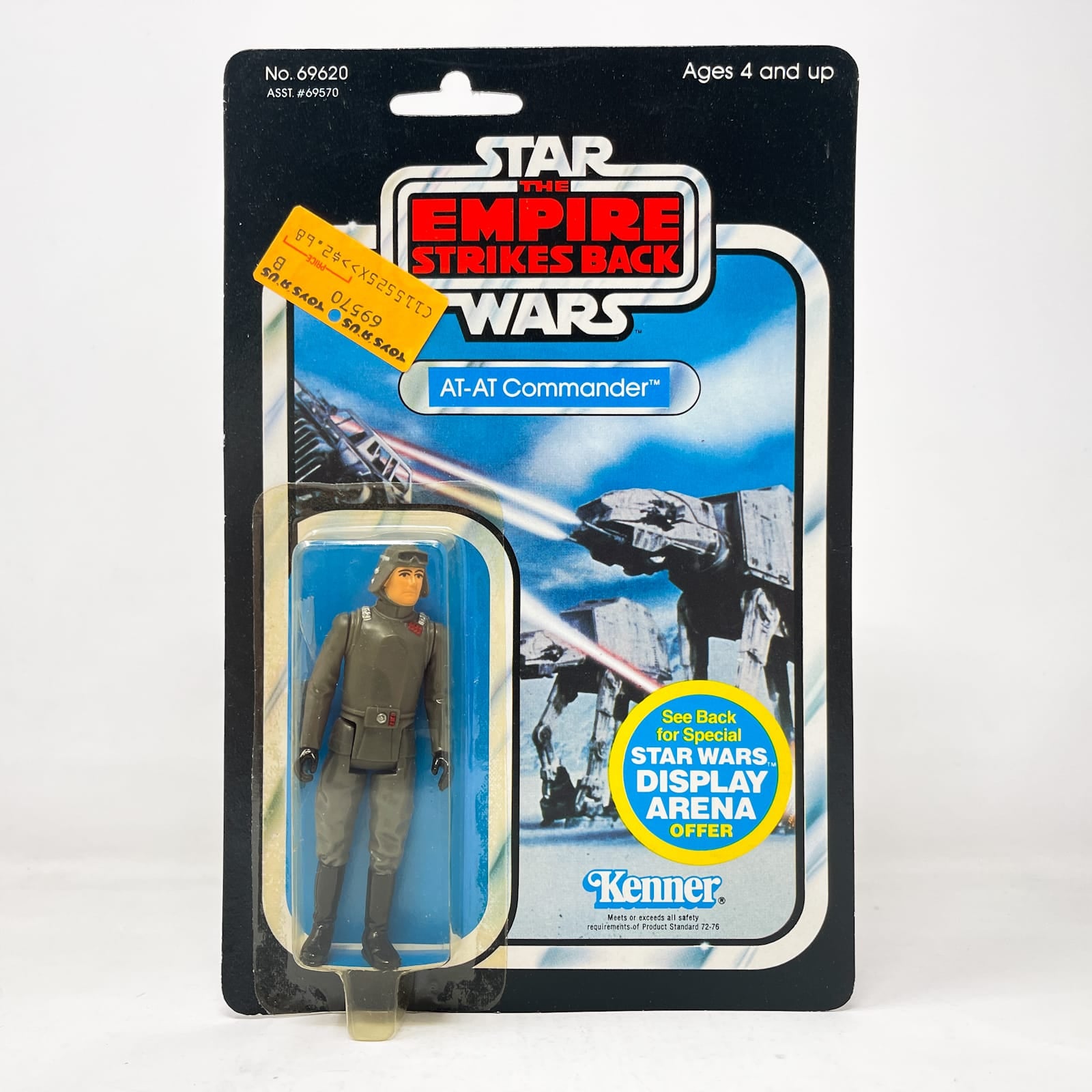 Vintage Kenner Star Wars MOC AT-AT Commander ESB 45A-back - Mint on Card - Vintage Kenner (1980)