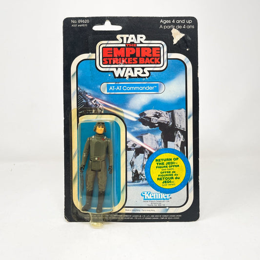 Vintage Kenner Star Wars MOC AT-AT Commander ESB 45A Canadian Transition - Mint on Card