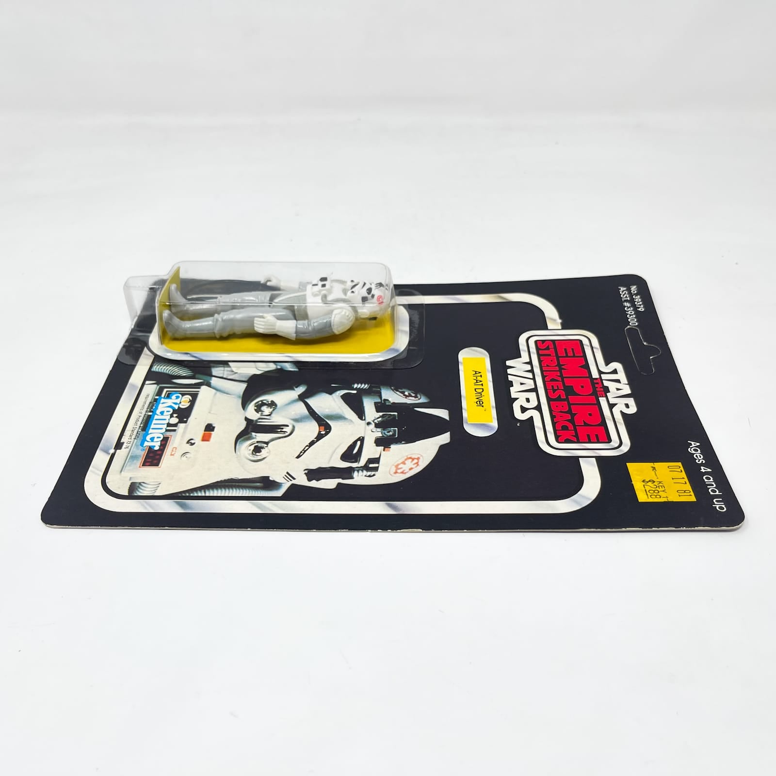 Vintage Kenner Star Wars MOC AT-AT Driver ESB 41E-back - Mint on Card - Vintage Kenner (1980)