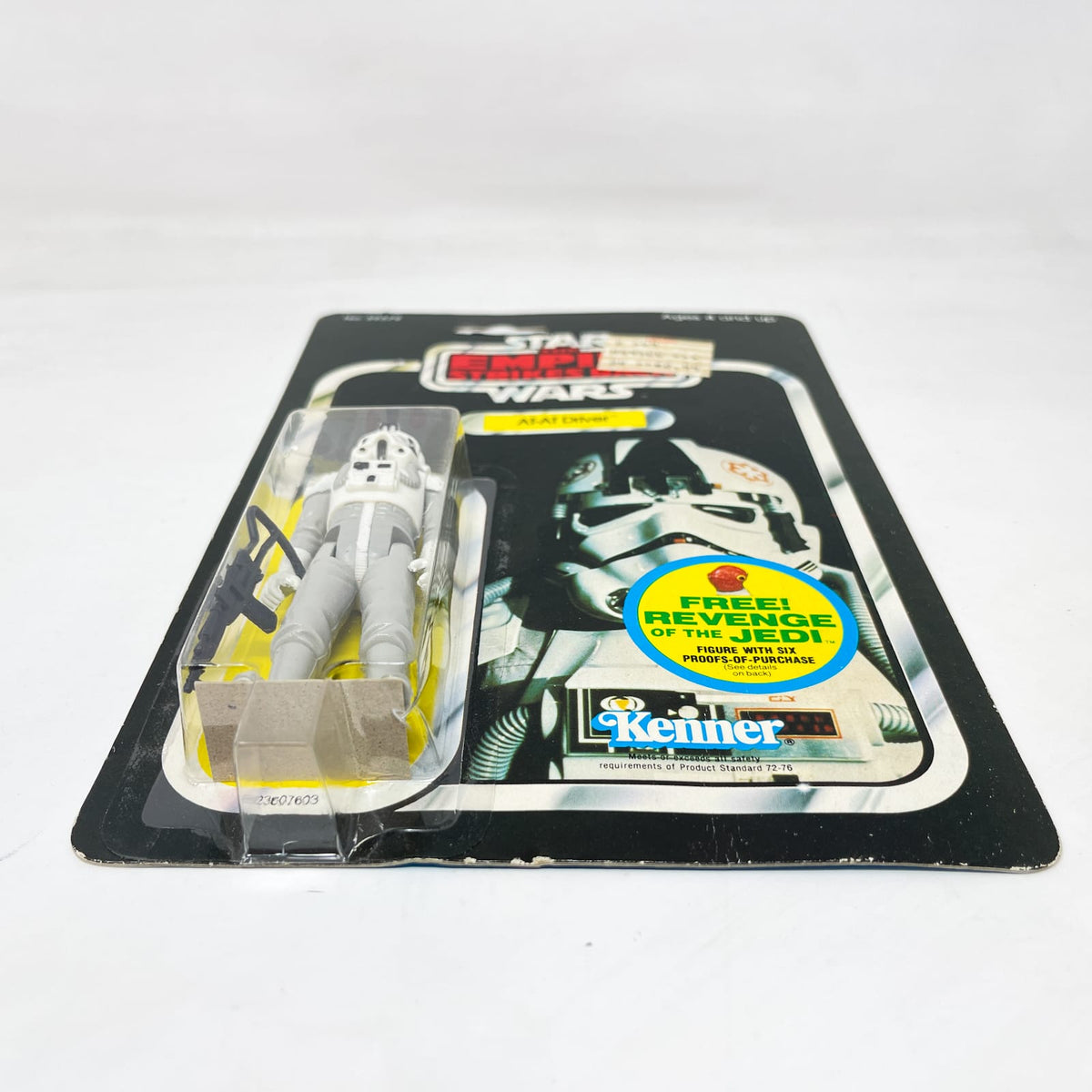 Vintage Kenner Star Wars MOC AT-AT Driver ESB 48C-back - Mint on Card - Vintage Kenner (1980)