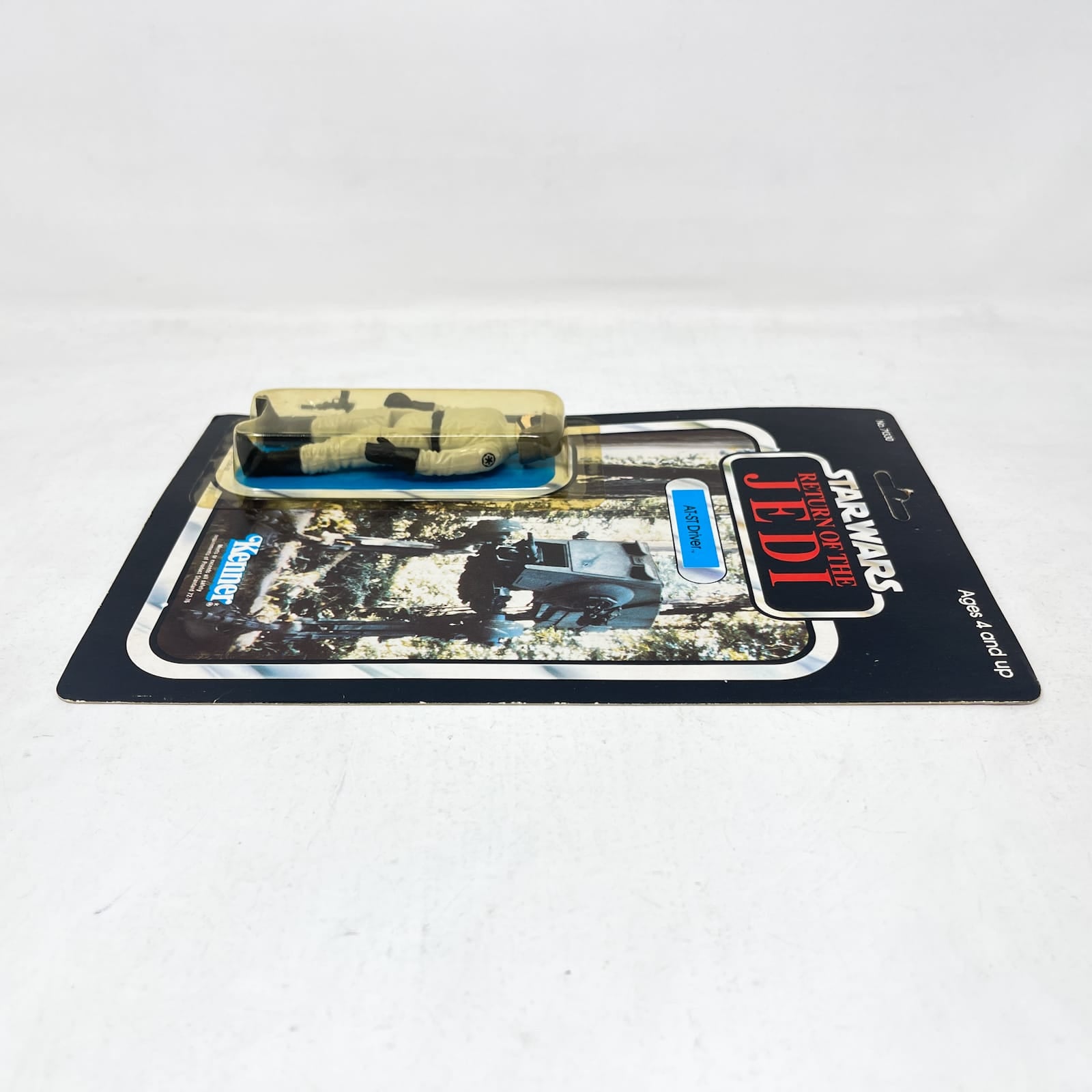 Vintage Kenner Star Wars MOC AT-ST Driver ROTJ 77A-back - Mint on Card - Vintage Kenner (1983)