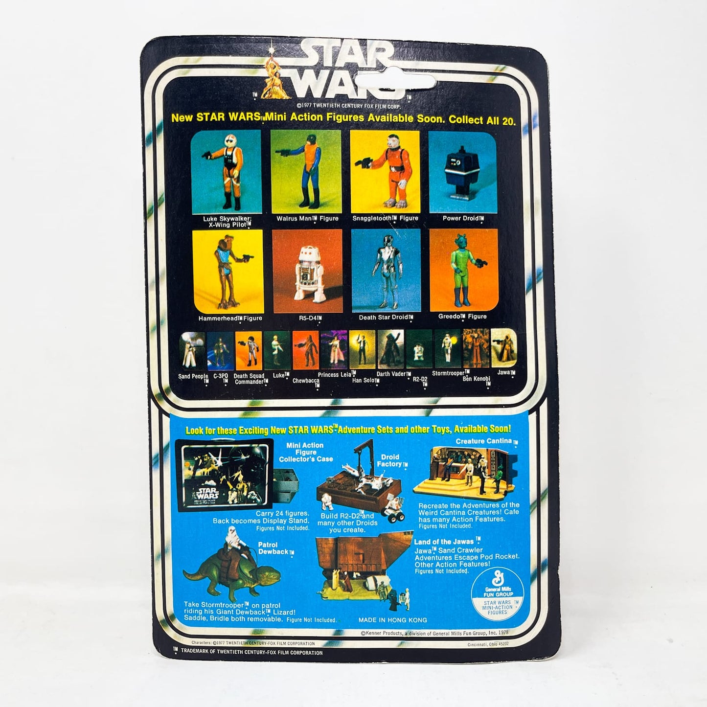Vintage Kenner Star Wars MOC Ben (Obi-Wan) Kenobi Star Wars 20A-Back  Kenner - Mint on Card - Vintage Kenner (1978)
