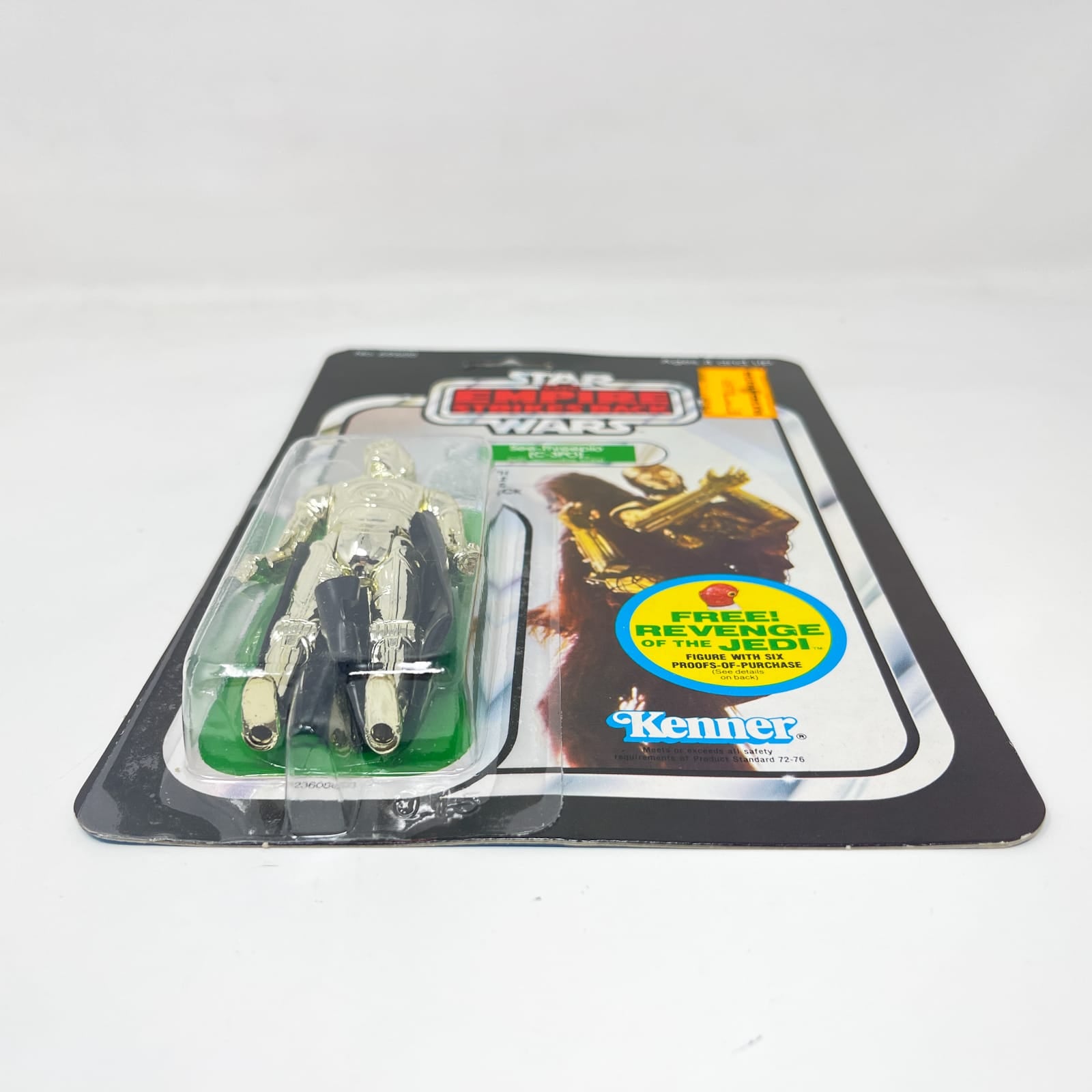Vintage Kenner Star Wars MOC C-3PO Removable Limbs ESB 48C-back  - Mint on Card - Vintage Kenner (1980)
