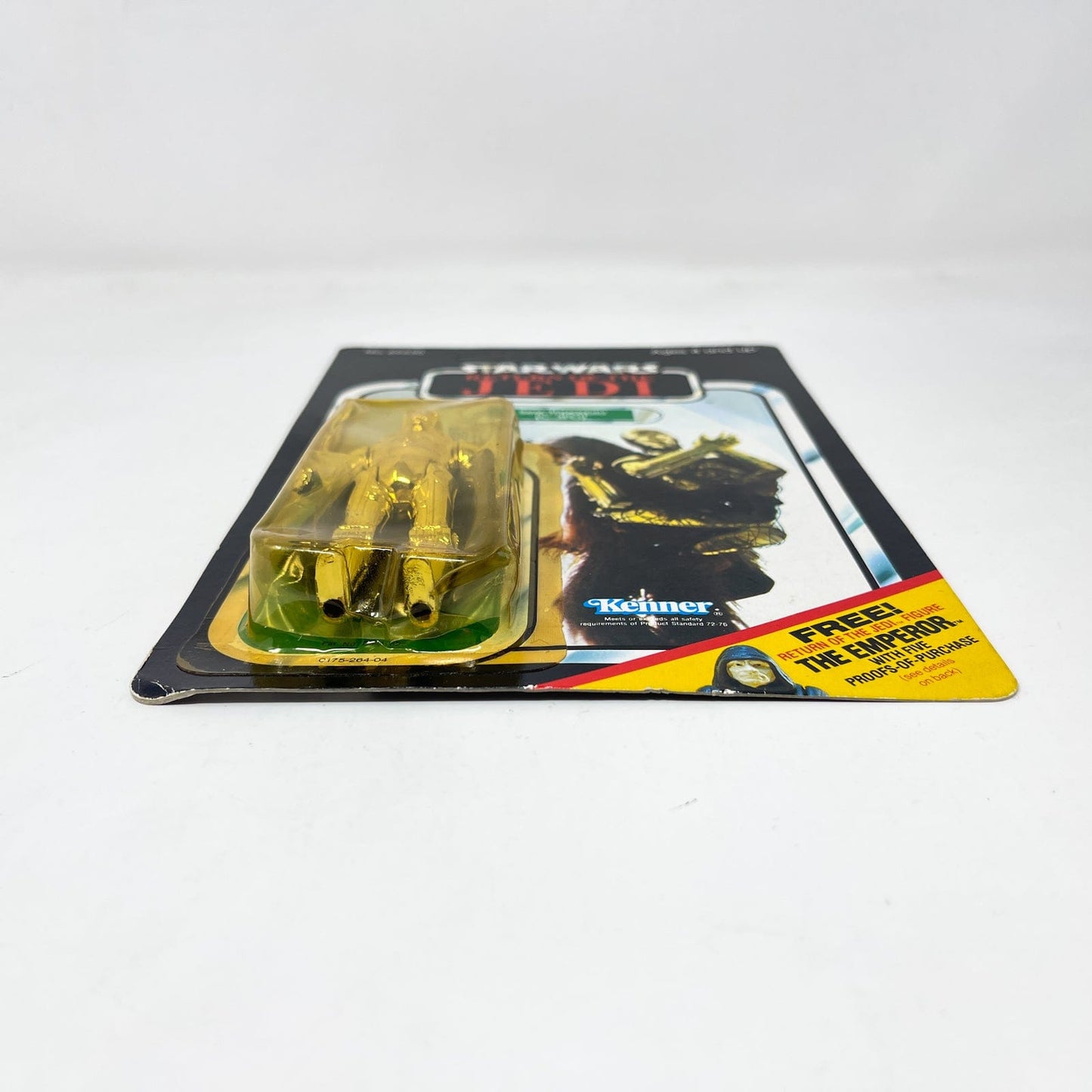 Vintage Kenner Star Wars MOC C-3PO Removable Limbs ROTJ 65C-back  - Mint on Card