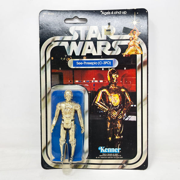 C-3PO Star Wars 21B-Back - Mint on Card - Vintage Kenner (1978