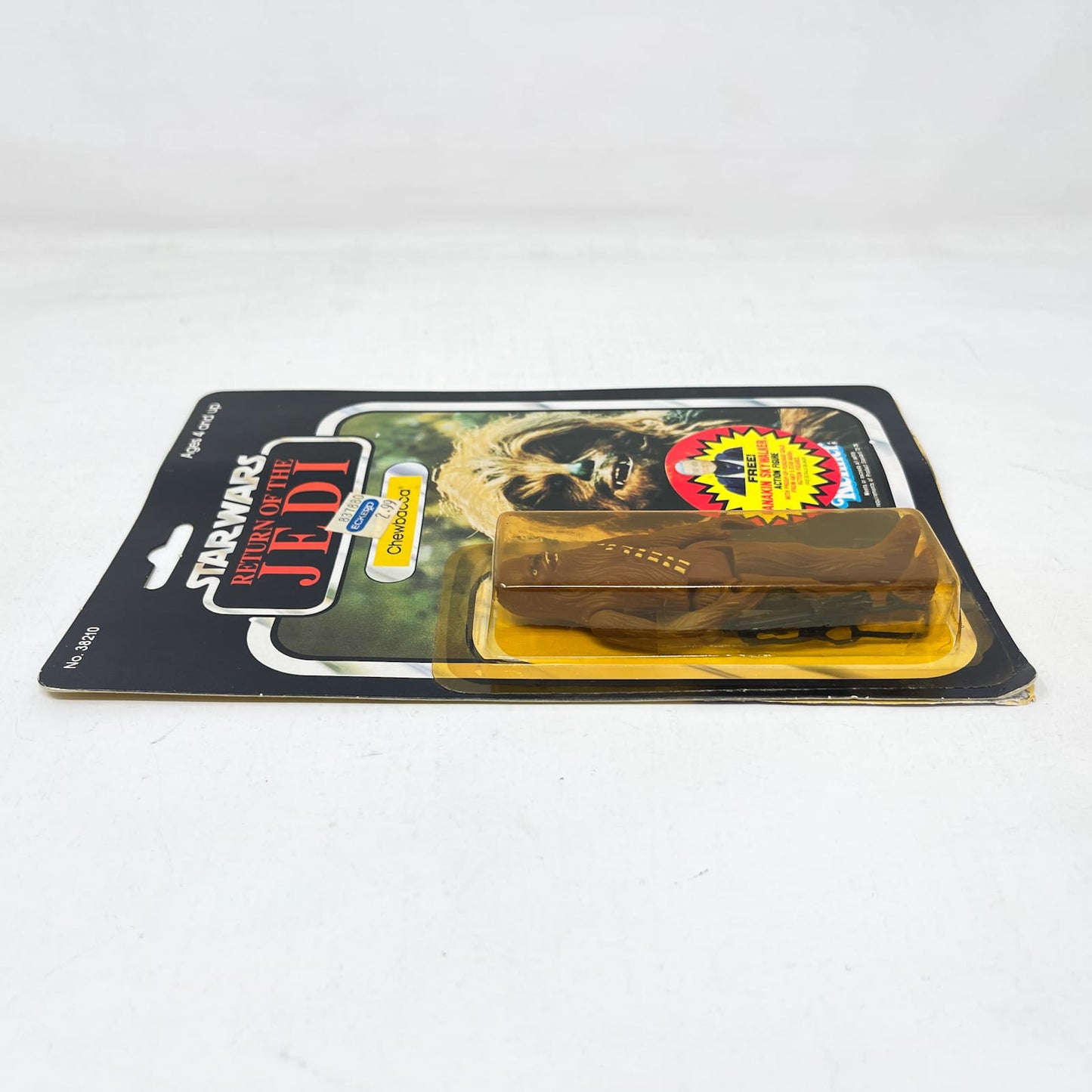 Vintage Kenner Star Wars MOC Chewbacca ROTJ 77B Back - Mint on Card - Vintage Kenner (1983)